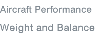 Aircraft Performance Weight and Balance Apps for iPad